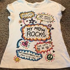 Mom Rocks Graphic Tee